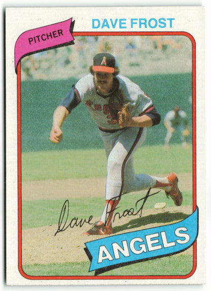 1980 Topps #423 Dave Frost