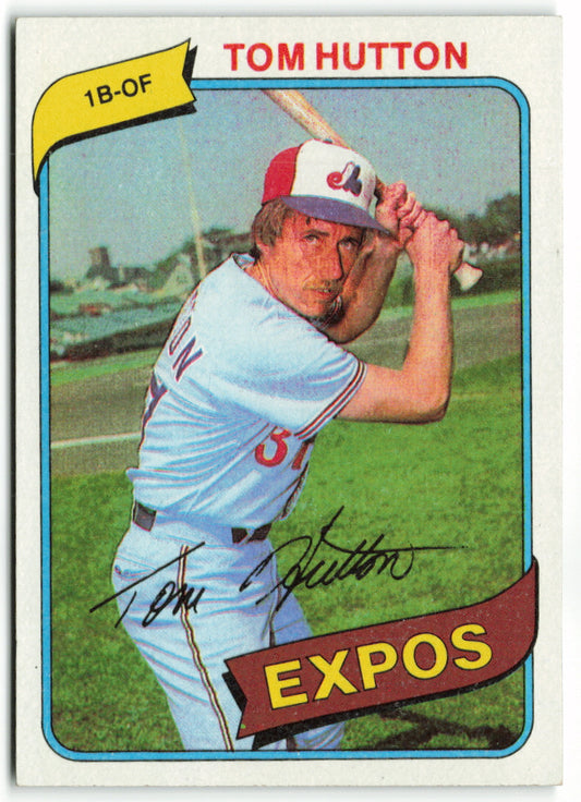 1980 Topps #427 Tom Hutton