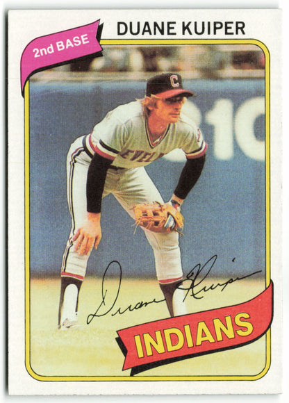 1980 Topps #429 Duane Kuiper