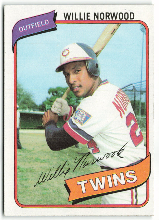 1980 Topps #432 Willie Norwood