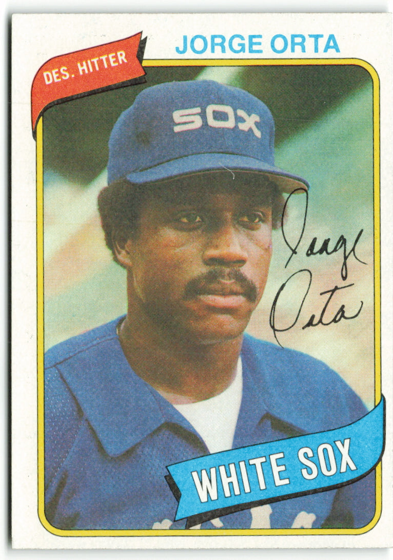 1980 Topps #442 Jorge Orta