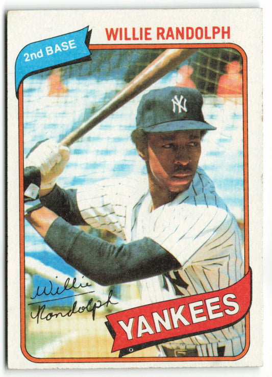 1980 Topps #460 Willie Randolph