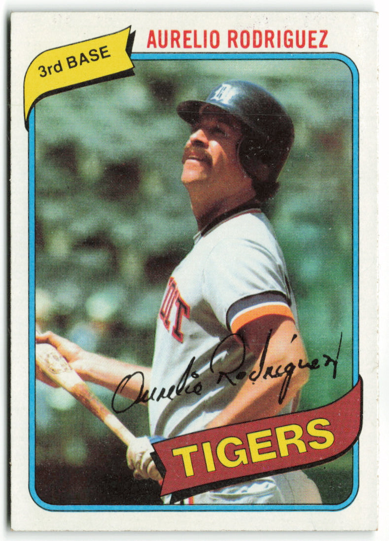 1980 Topps #468 Aurelio Rodriguez