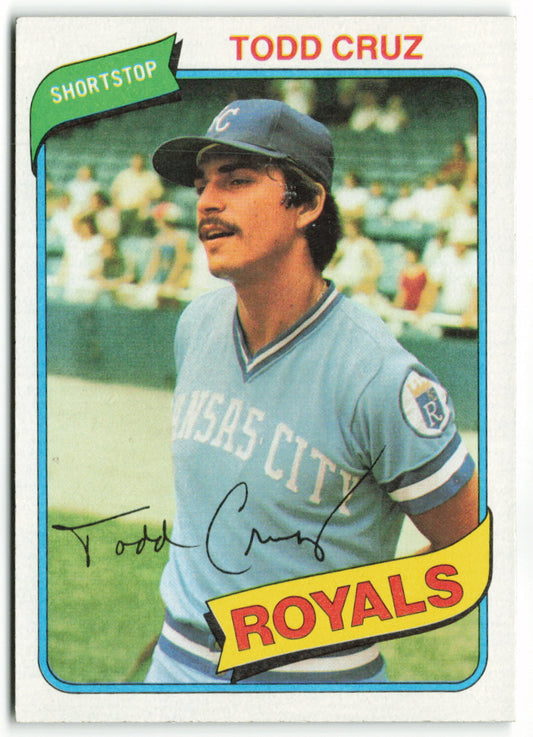 1980 Topps #492 Todd Cruz RC