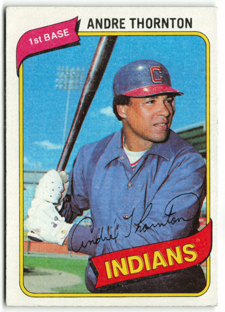 1980 Topps #534 Andre Thornton