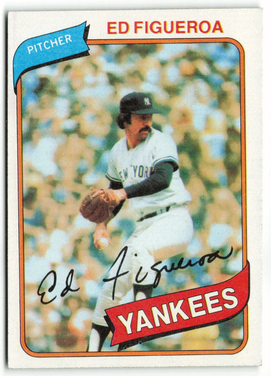 1980 Topps #555 Ed Figueroa