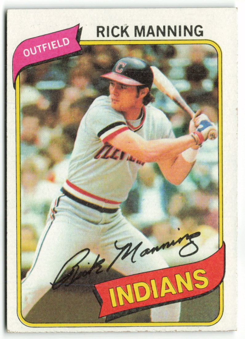 1980 Topps #564 Rick Manning