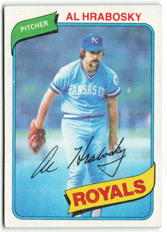 1980 Topps #585 Al Hrabosky