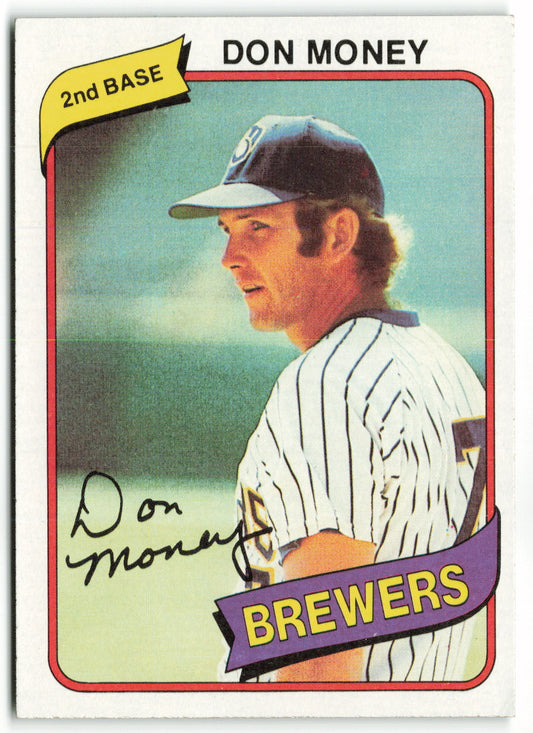 1980 Topps #595 Don Money