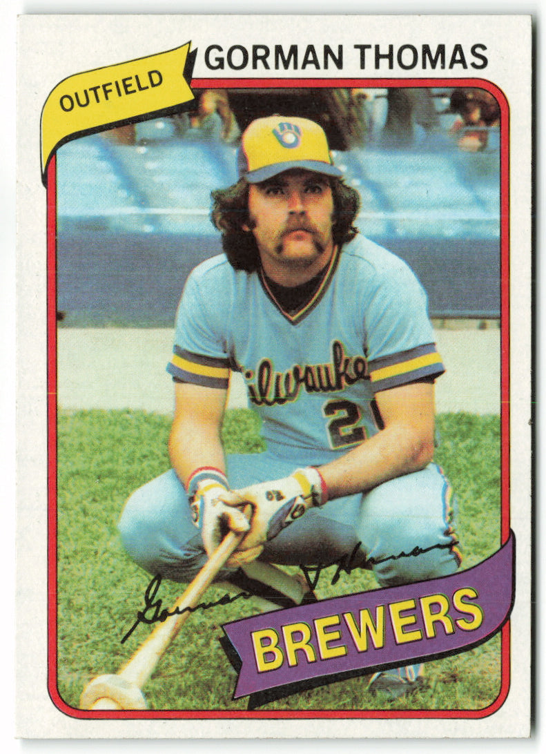 1980 Topps #623 Gorman Thomas