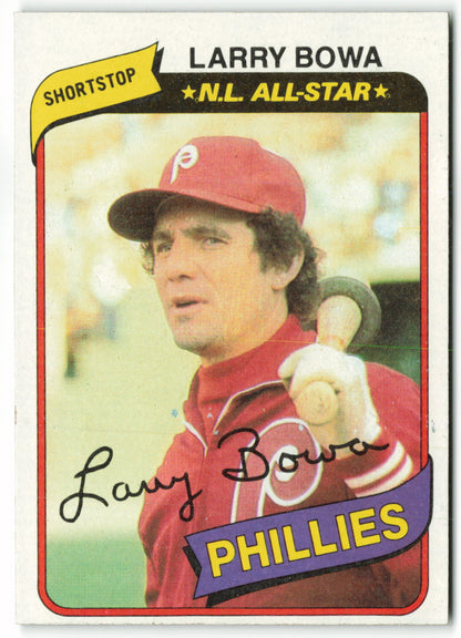 1980 Topps #630 Larry Bowa AS