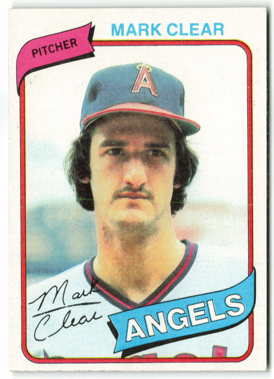 1980 Topps #638 Mark Clear RC