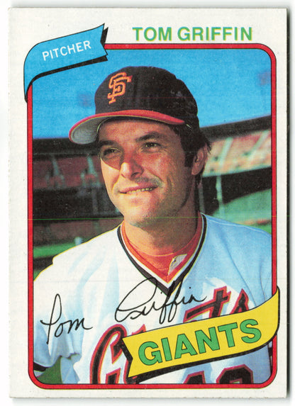 1980 Topps #649 Tom Griffin