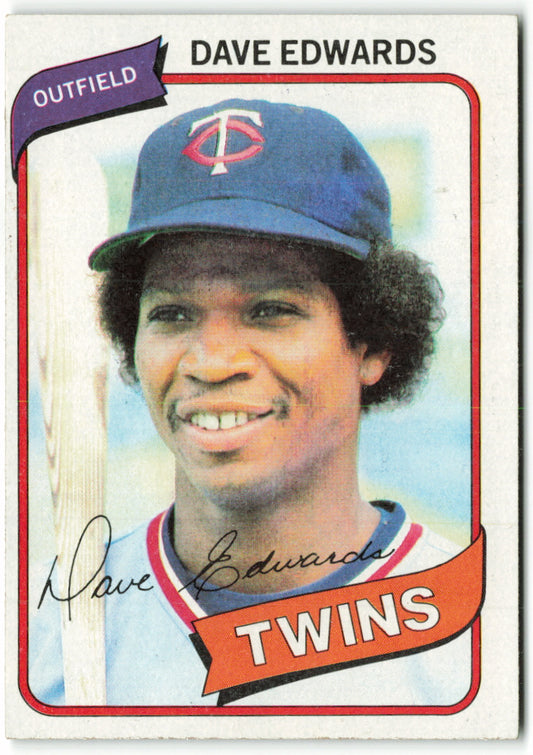 1980 Topps #657 Dave Edwards RC