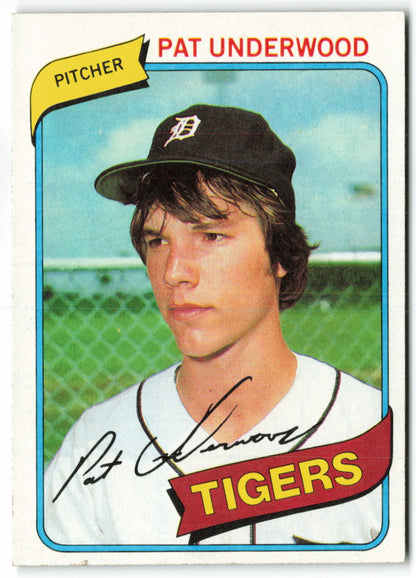 1980 Topps #709 Pat Underwood RC