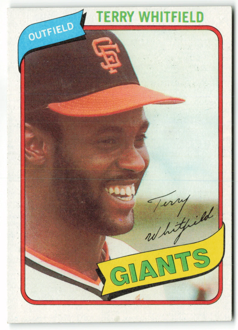 1980 Topps #713 Terry Whitfield