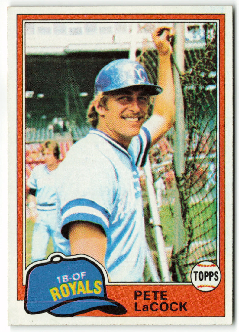 1981 Topps #009 Pete LaCock