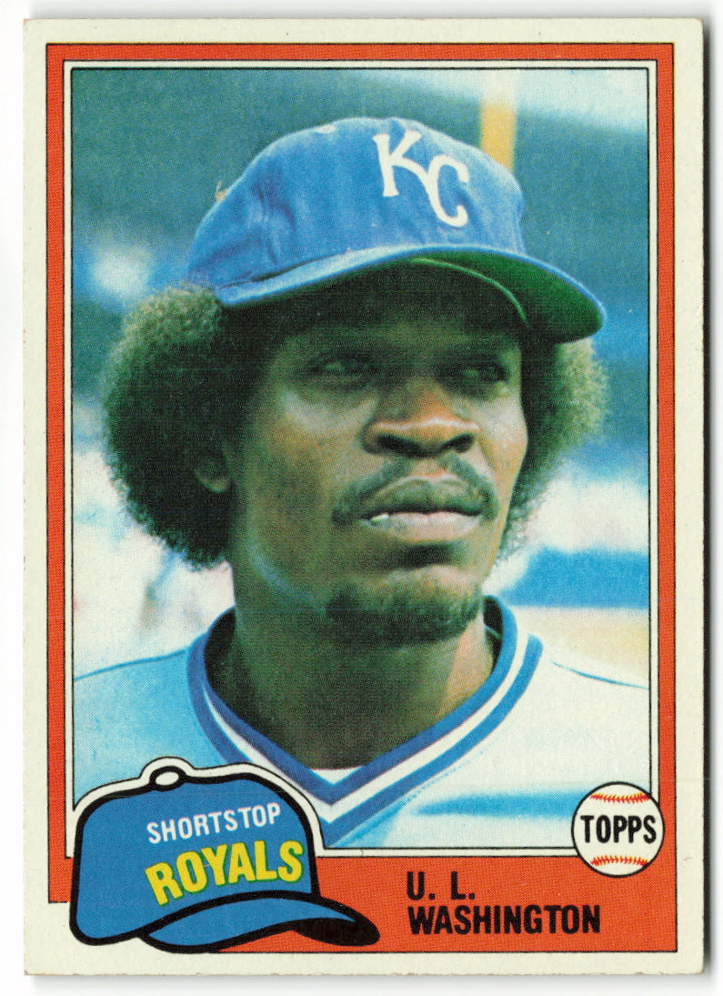 1981 Topps #026 U.L. Washington