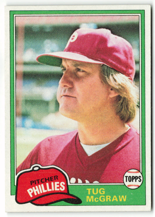 1981 Topps #040 Tug McGraw