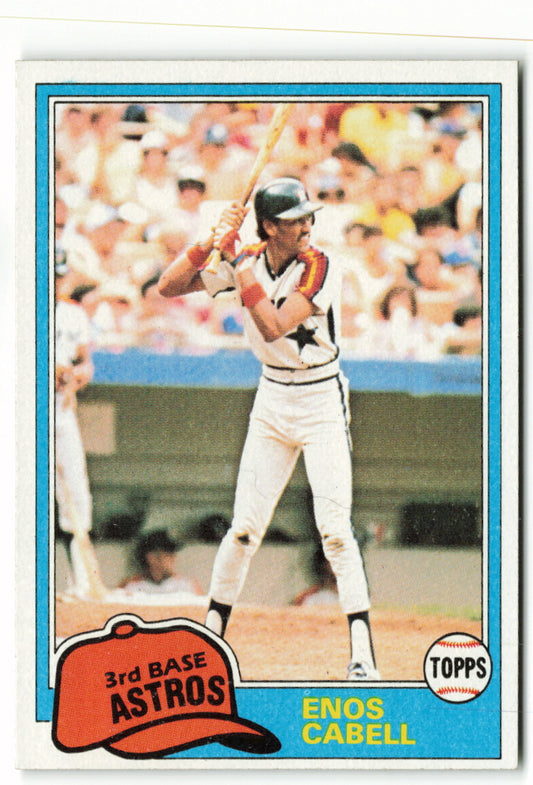 1981 Topps #045 Enos Cabell