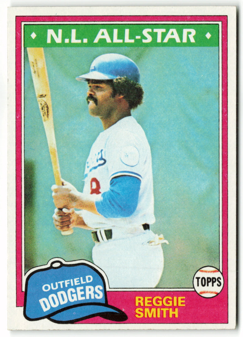 1981 Topps #075 Reggie Smith AS