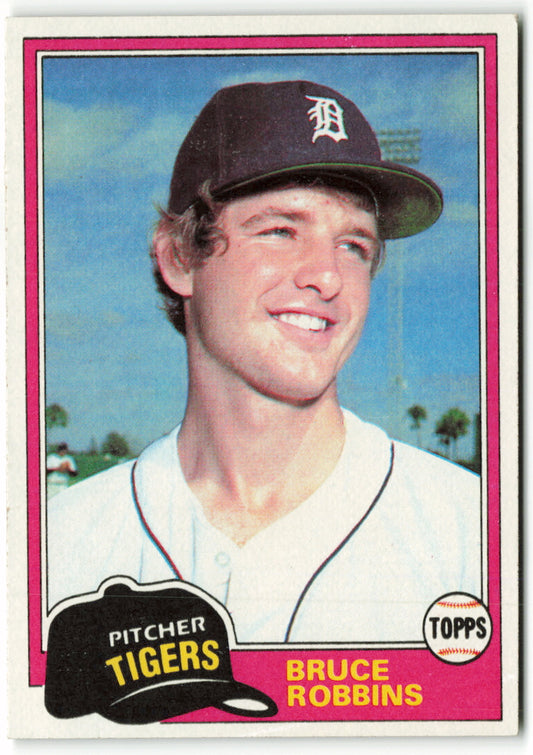 1981 Topps #079 Bruce Robbins