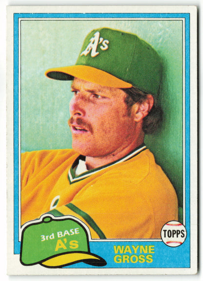 1981 Topps #086 Wayne Gross