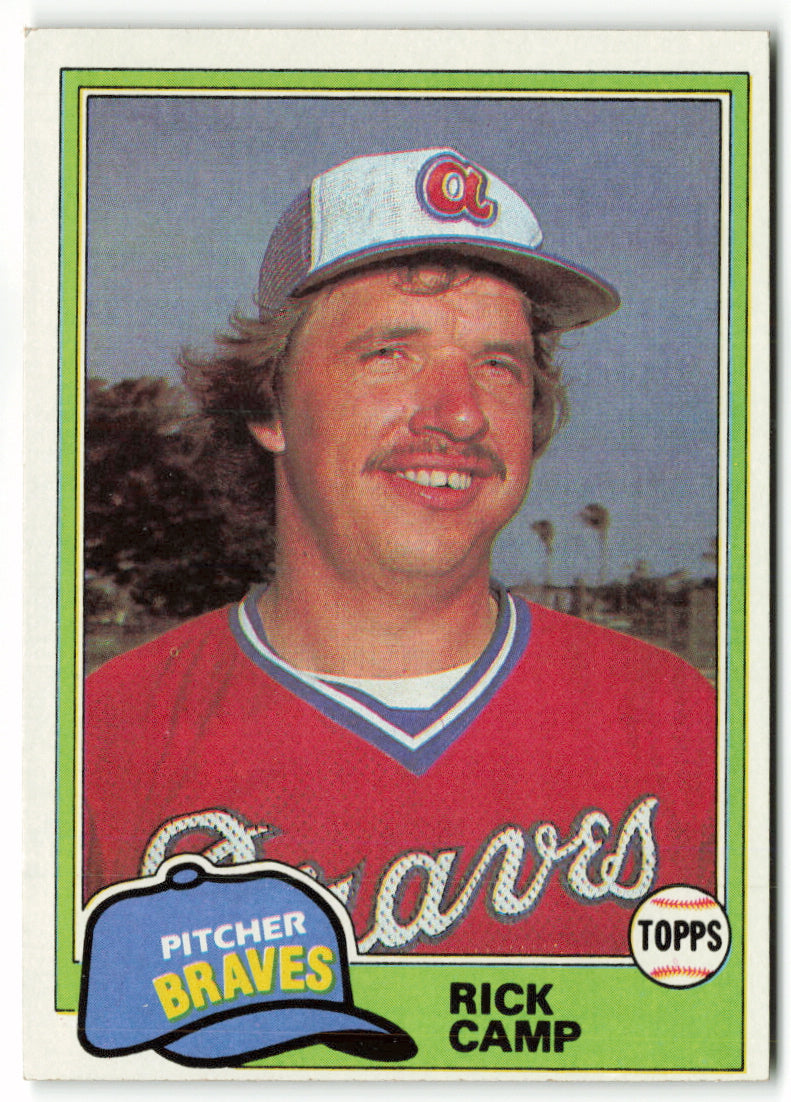 1981 Topps #087 Rick Camp