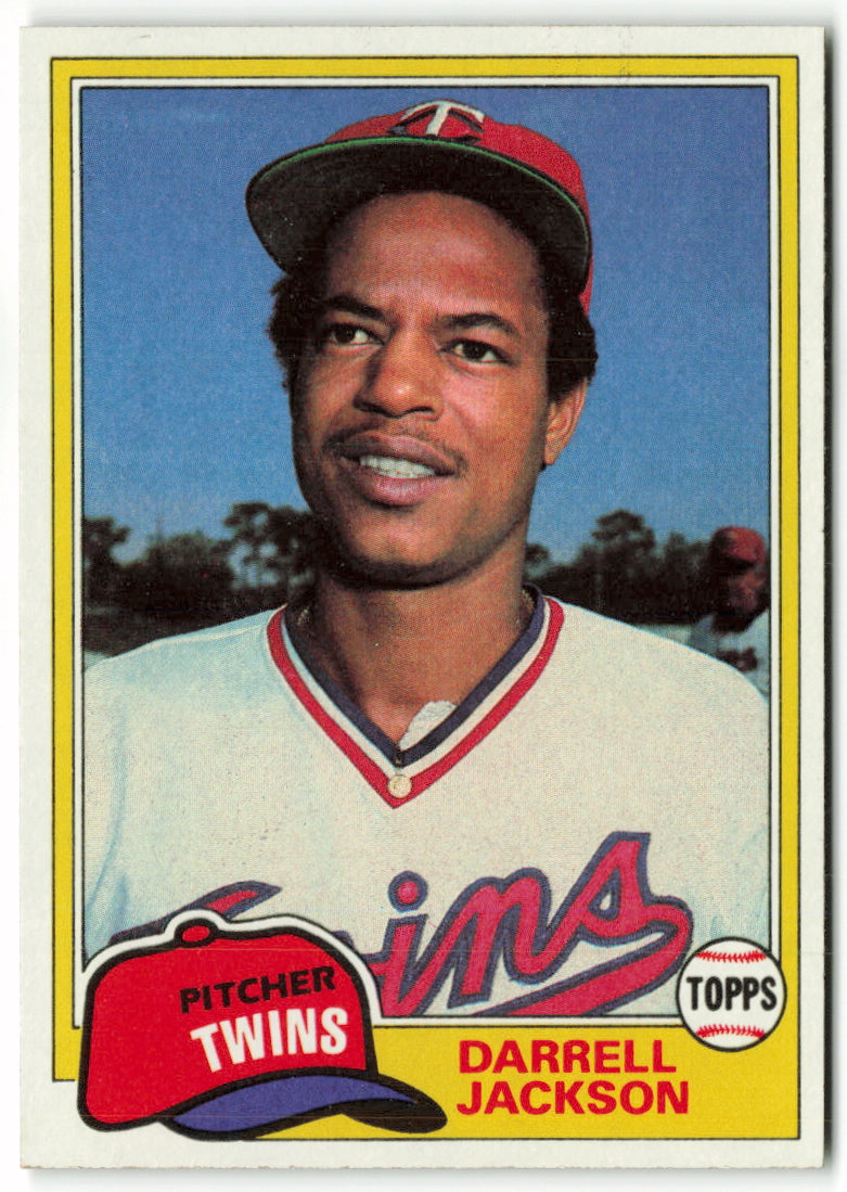 1981 Topps #089 Darrell Jackson