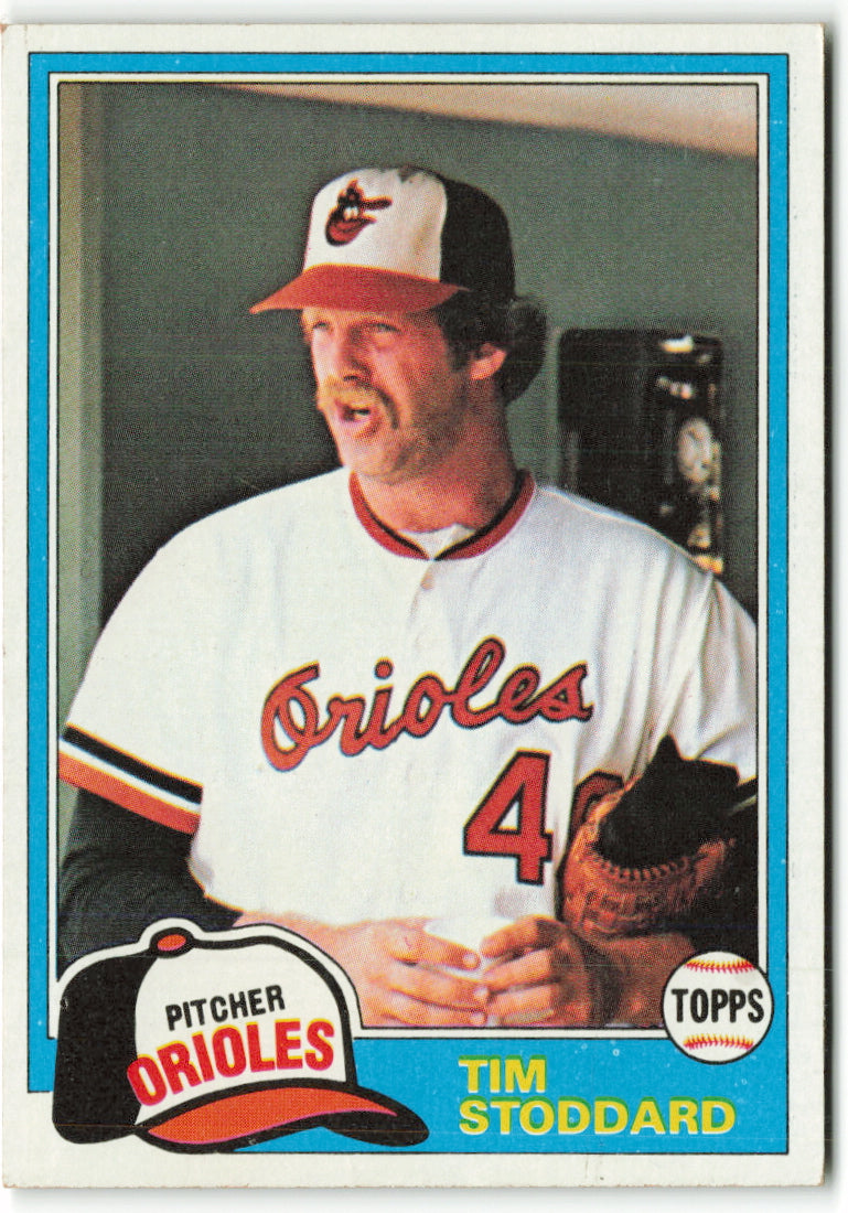 1981 Topps #091 Tim Stoddard