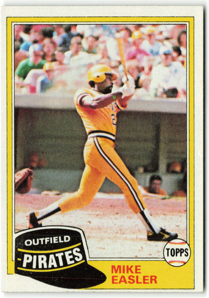 1981 Topps #092 Mike Easler