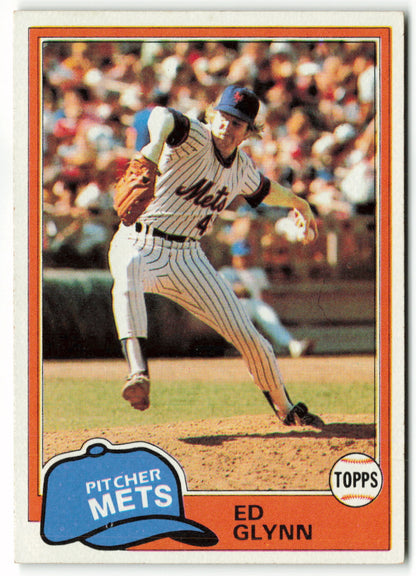 1981 Topps #093 Ed Glynn