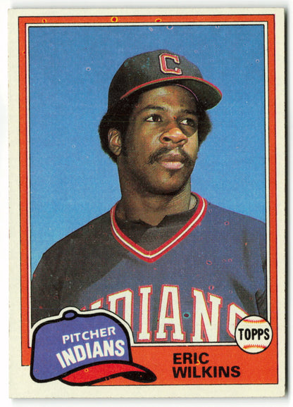 1981 Topps #099 Eric Wilkins