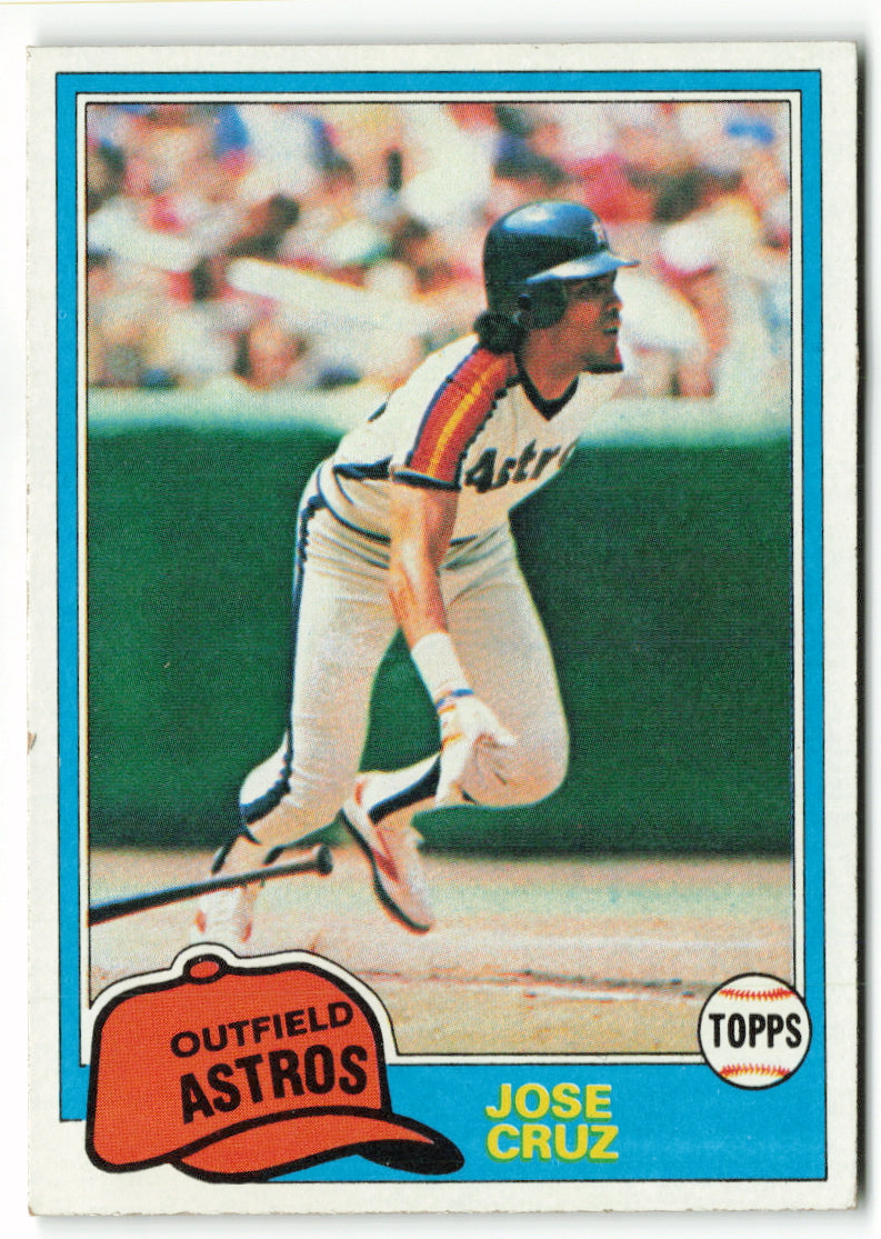 1981 Topps #105 Jose Cruz