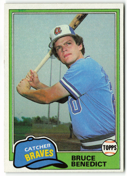 1981 Topps #108 Bruce Benedict