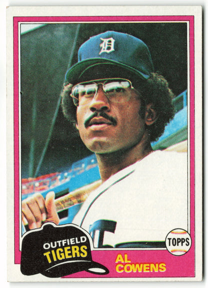 1981 Topps #123 Al Cowens