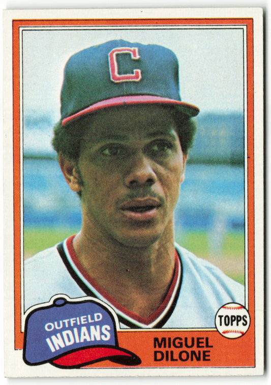 1981 Topps #141 Miguel Dilone