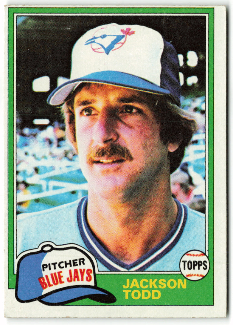 1981 Topps #142 Jackson Todd