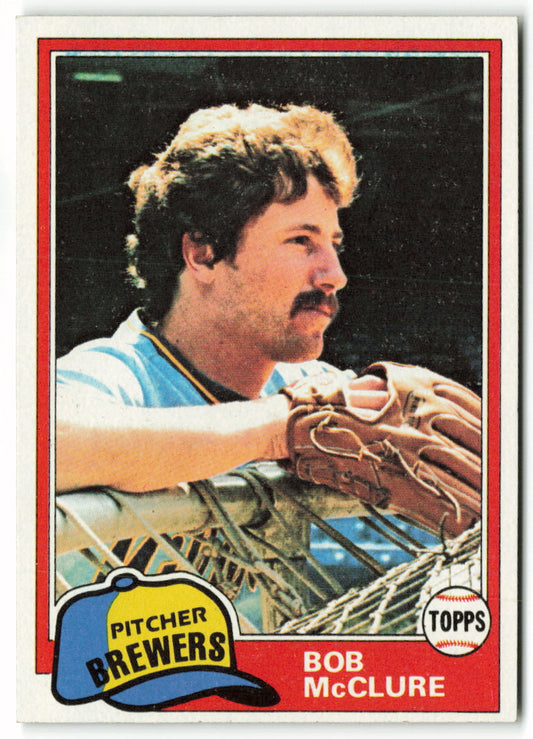 1981 Topps #156 Bob McClure