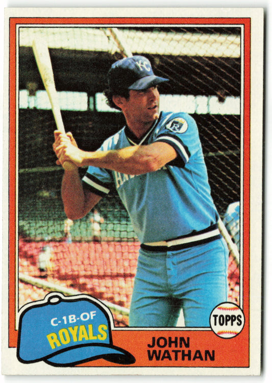 1981 Topps #157 John Wathan