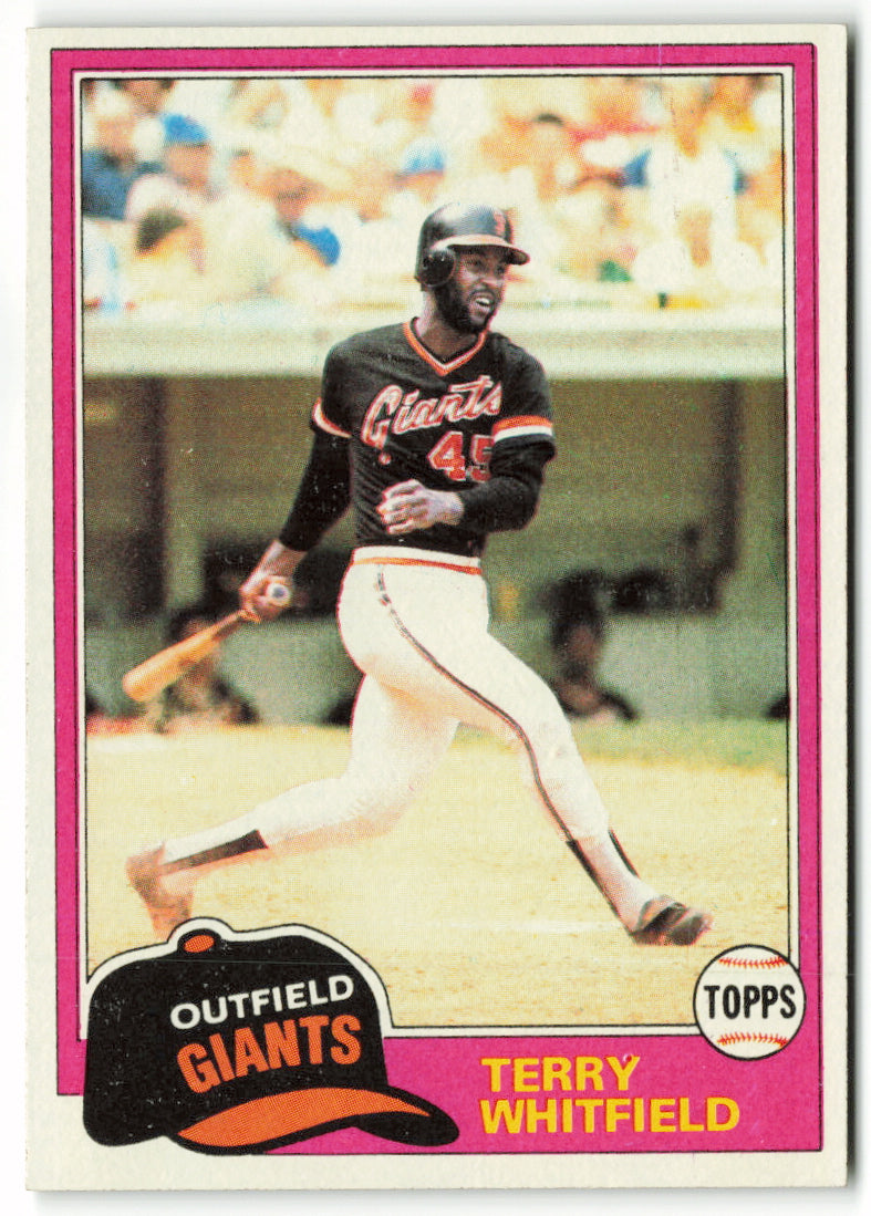 1981 Topps #167 Terry Whitfield