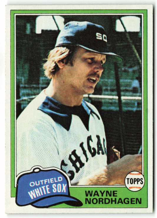 1981 Topps #186 Wayne Nordhagen