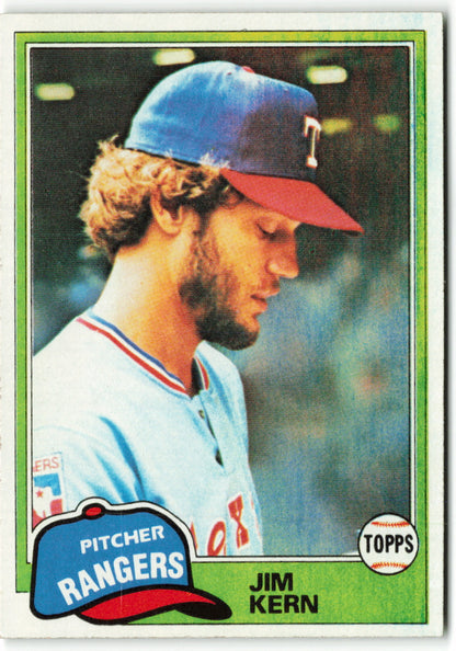 1981 Topps #197 Jim Kern