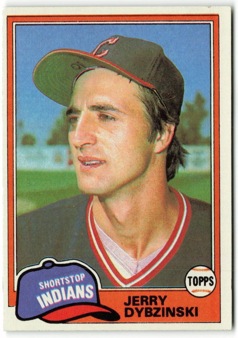 1981 Topps #198 Jerry Dybzinski RC