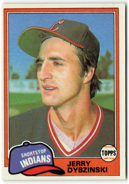 1981 Topps #198 Jerry Dybzinski RC