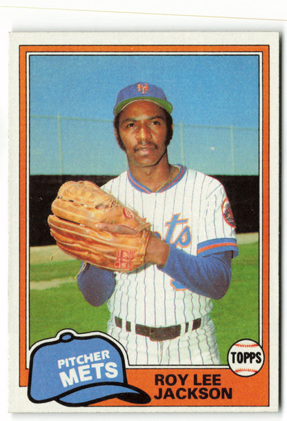 1981 Topps #223 Roy Lee Jackson RC