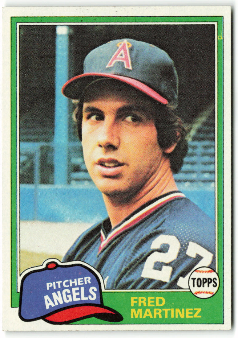 1981 Topps #227 Fred Martinez RC