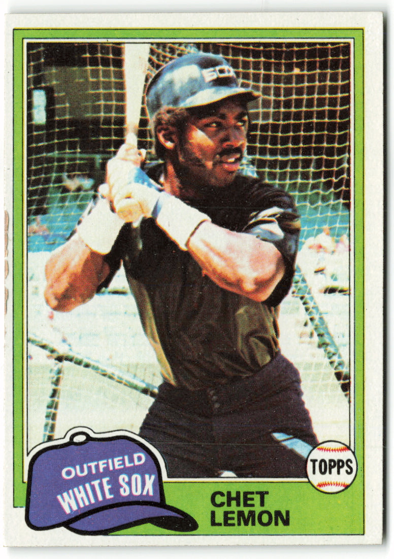 1981 Topps #242 Chet Lemon