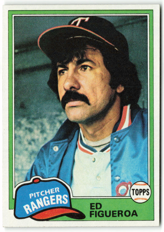 1981 Topps #245 Ed Figueroa