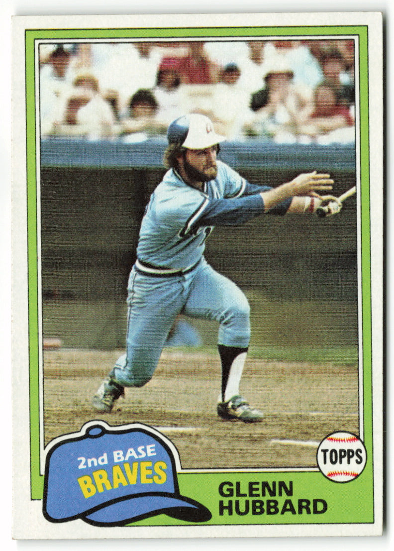 1981 Topps #247 Glenn Hubbard